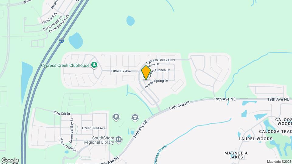 15472 Long Cypress Dr Map and Location Details