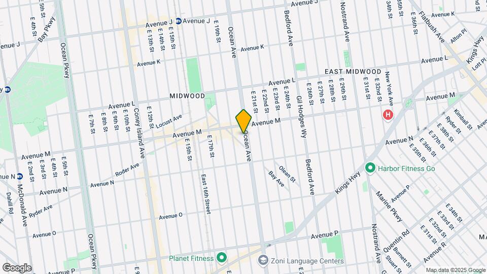 1806 Ocean Ave Mapa y Detalles de la Ubicación