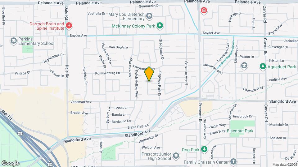 3600 Thomas More Way Map and Location Details