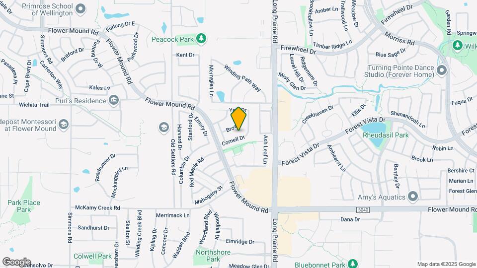 2417 Cornell Dr Map and Location Details