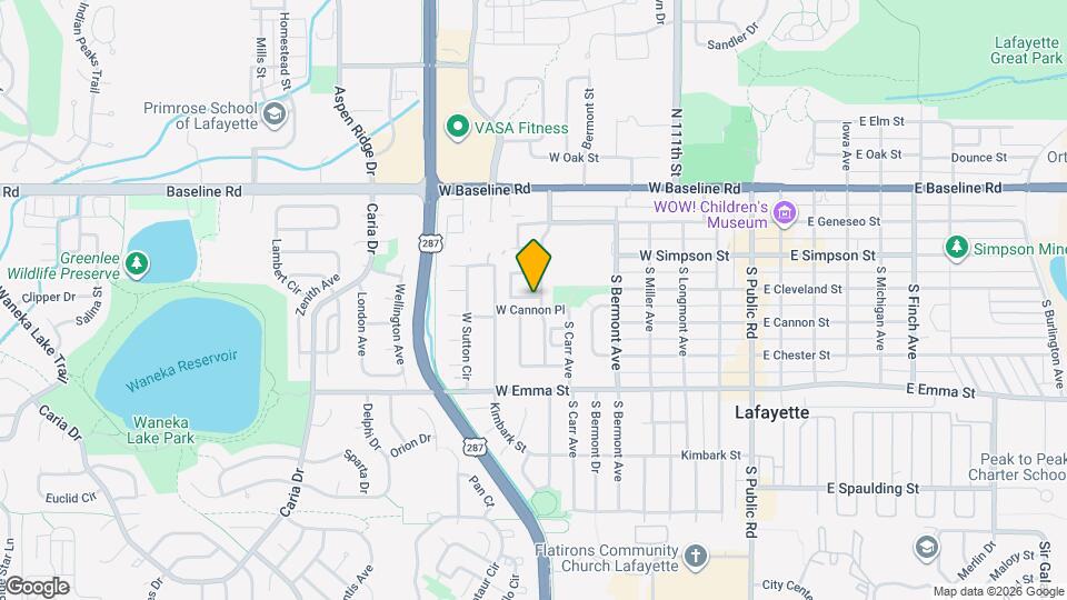 706 W Cleveland Cir Map and Location Details