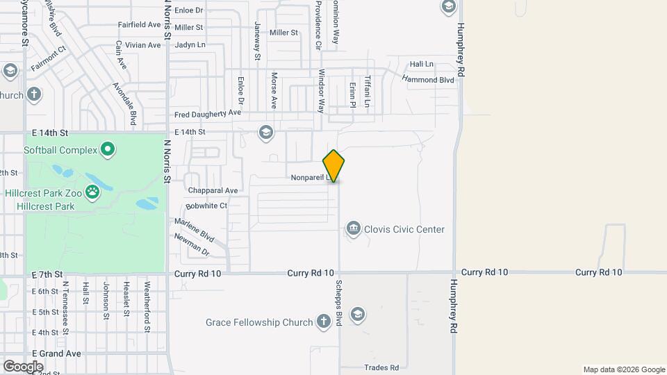 917 Almond Tree Ln Map and Location Details