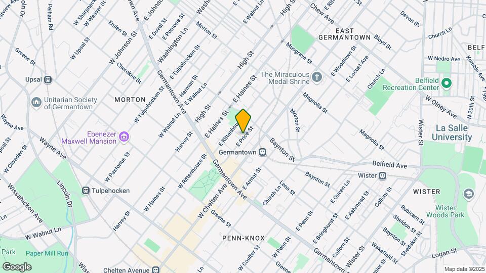 5801 Wakefield St Mapa y Detalles de la Ubicación