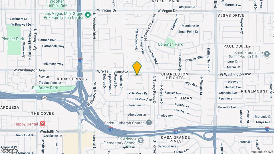 813 Pepperwood Ln Map and Location Details