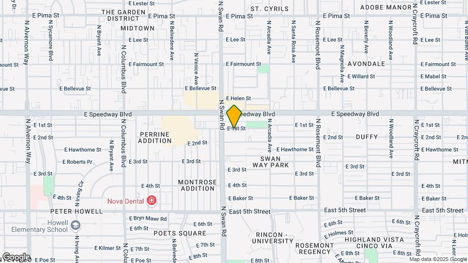 4732 E First St Map and Location Details