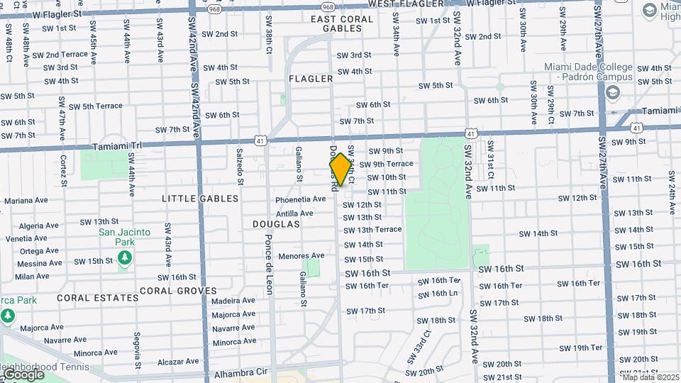 1085 SW 37th Ave Map and Location Details