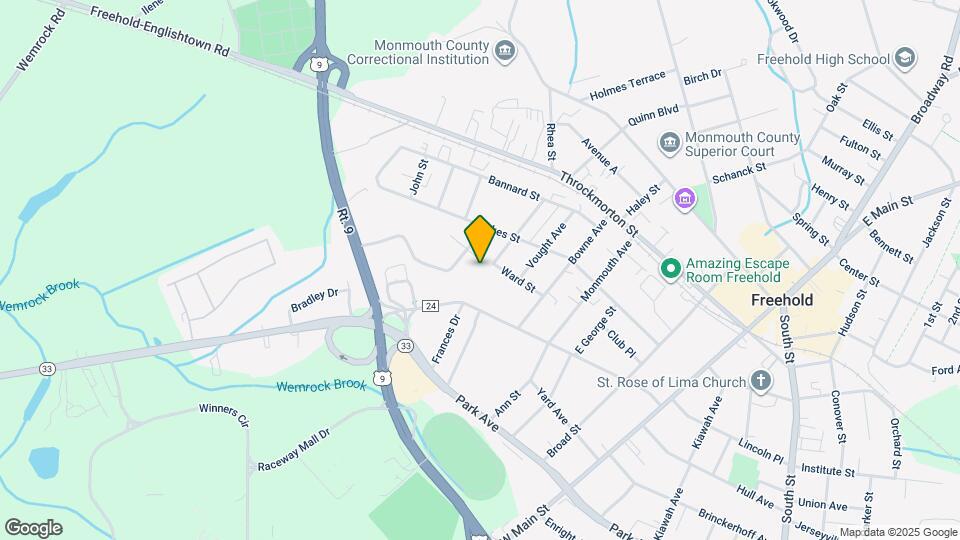 31 Kingsley Way Map and Location Details