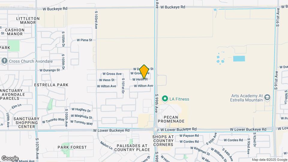 9935 W Hess St Map and Location Details