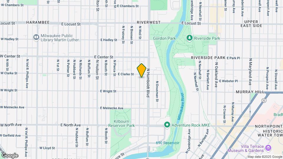 2556 N Weil St Map and Location Details
