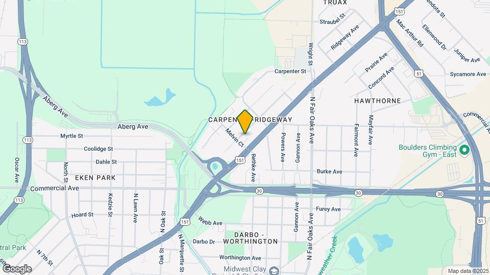 3209 Ridgeway Ave Map and Location Details