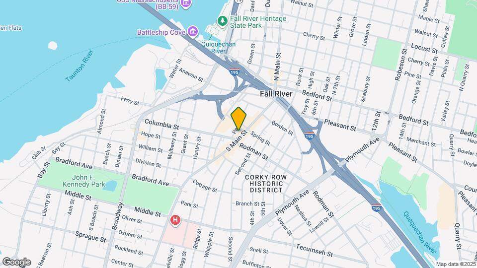 285-299 S Main St Mapa y Detalles de la Ubicación