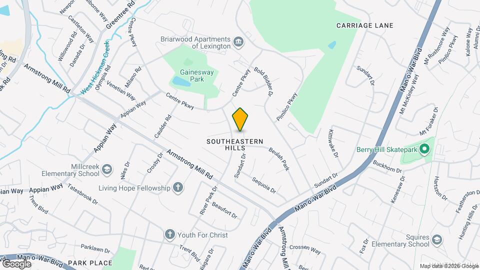 3513 Sundart Dr Map and Location Details