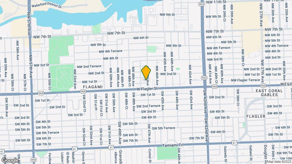 40 NW 47th Ave Map and Location Details