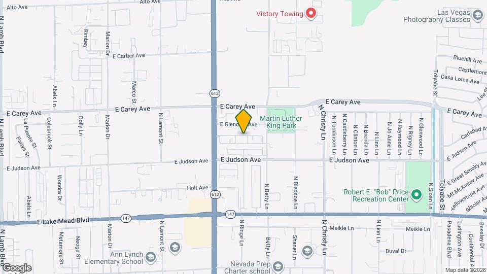 5211 Paradise Skies Ave Map and Location Details