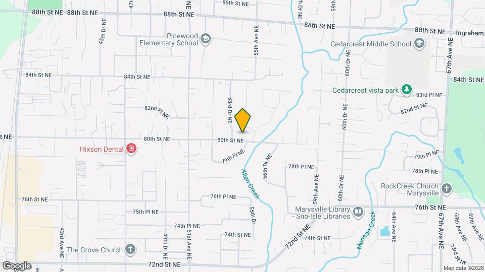 5409 80th St NE Mapa y Detalles de la Ubicación