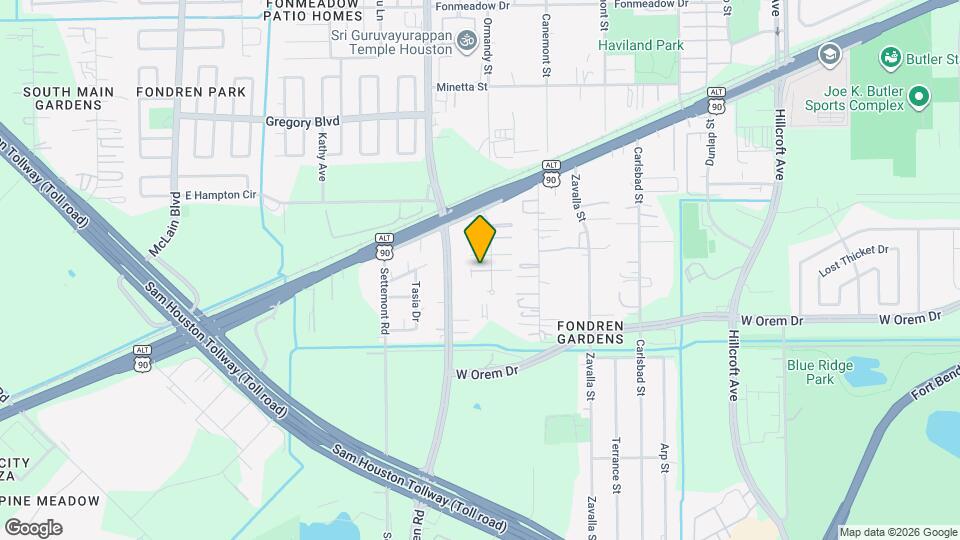 12332 Ormandy St Mapa y Detalles de la Ubicación