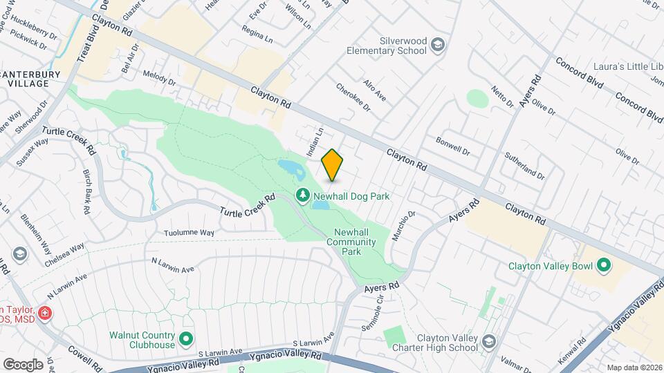 1440 Bassett Dr Map and Location Details