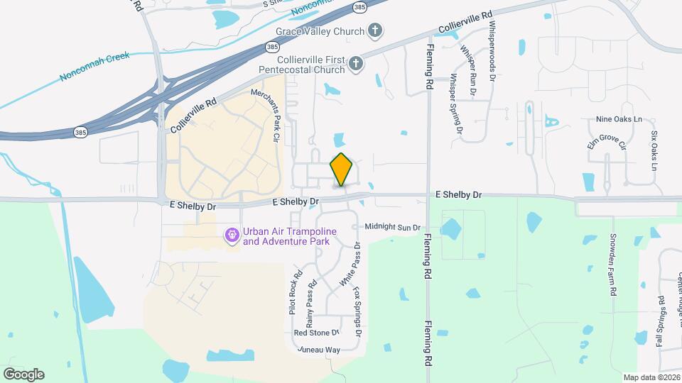 10521 S Ashglen Cir Map and Location Details