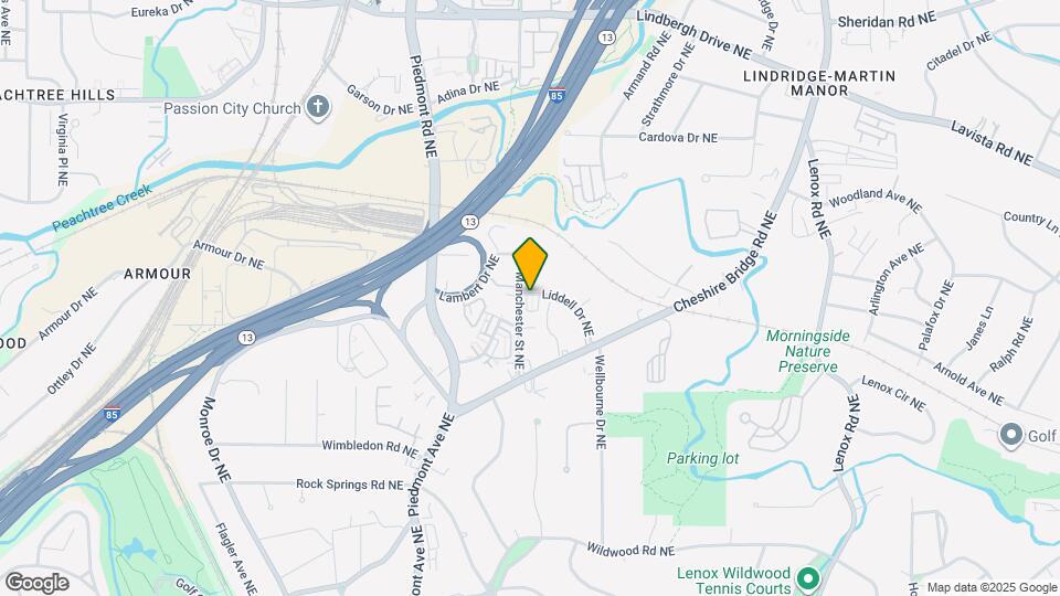 2067 Telfair Cir NE Mapa y Detalles de la Ubicación