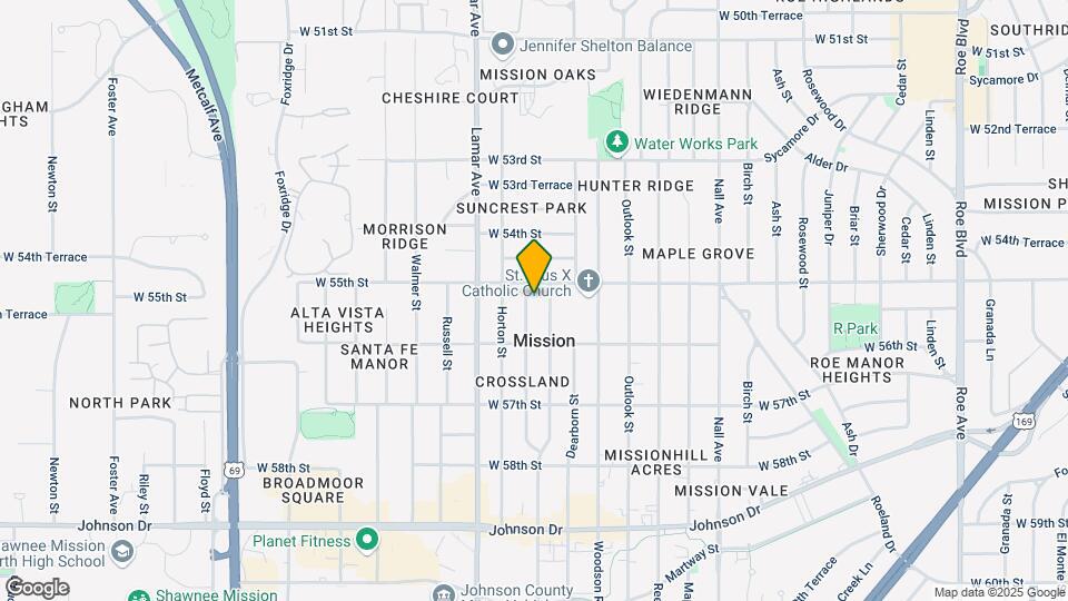 5511 Beverly Ln Map and Location Details