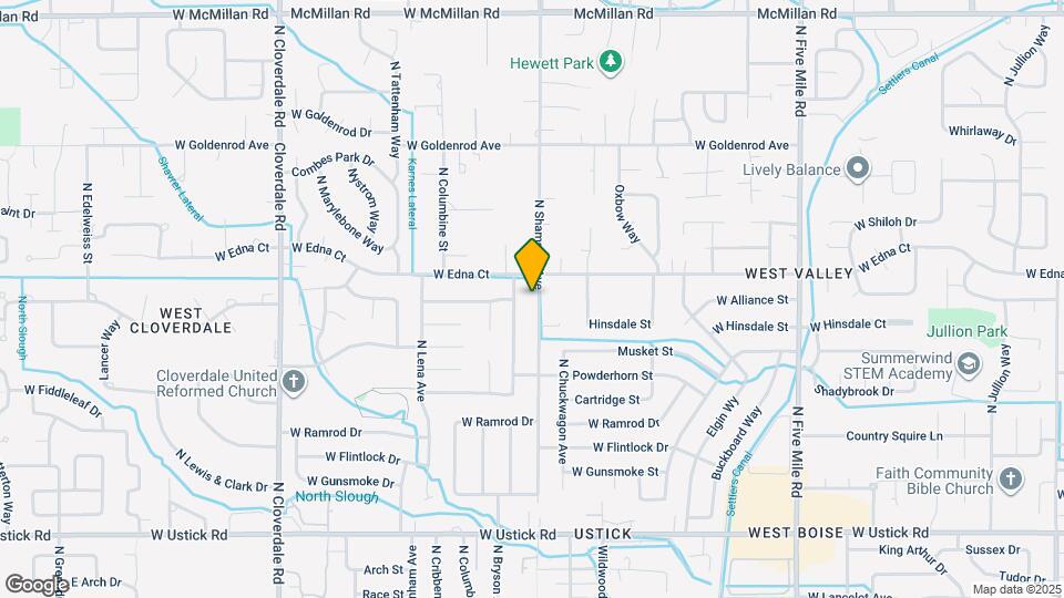 3929 Shamrock St Map and Location Details