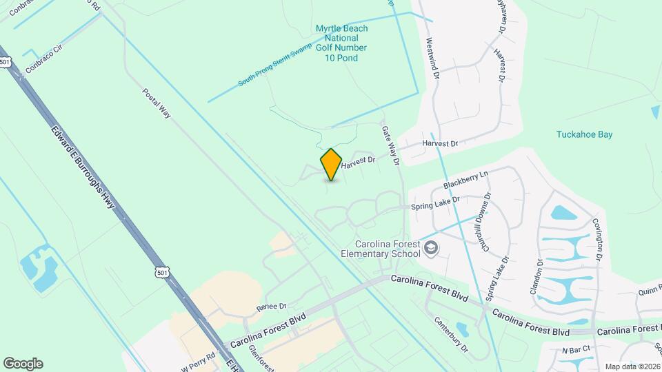 4932 Crab Pond Ct Map and Location Details