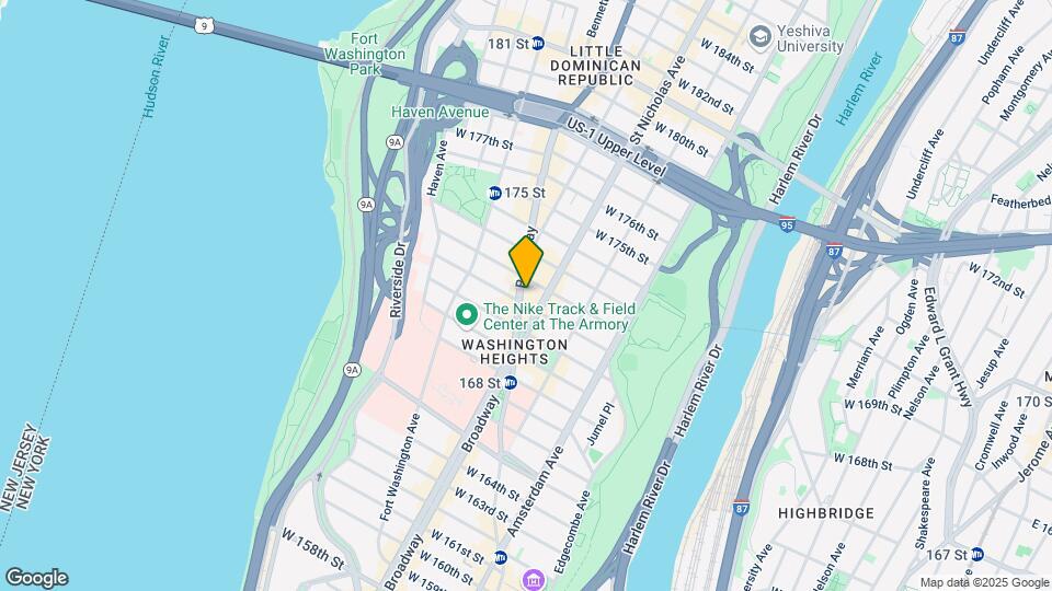 611-615 W 171st St Map and Location Details