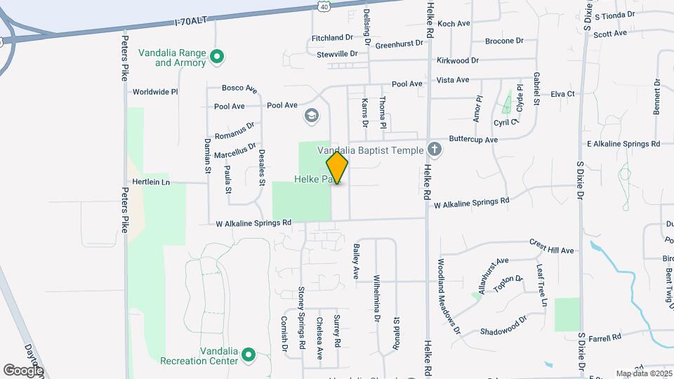 870 Randler Ave Mapa y Detalles de la Ubicación