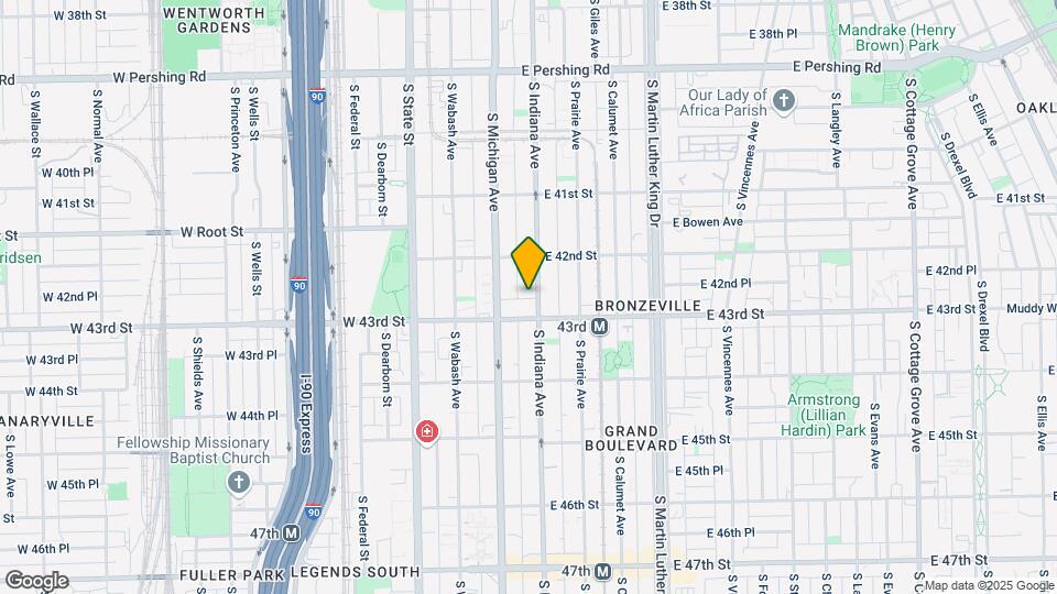 4238 S Indiana Ave Mapa y Detalles de la Ubicación