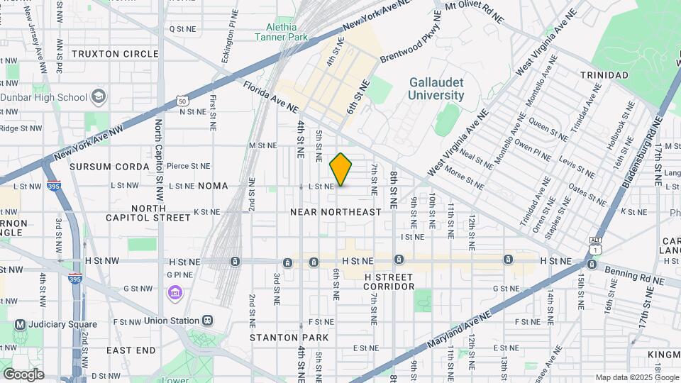 1027 6th St NE Map and Location Details