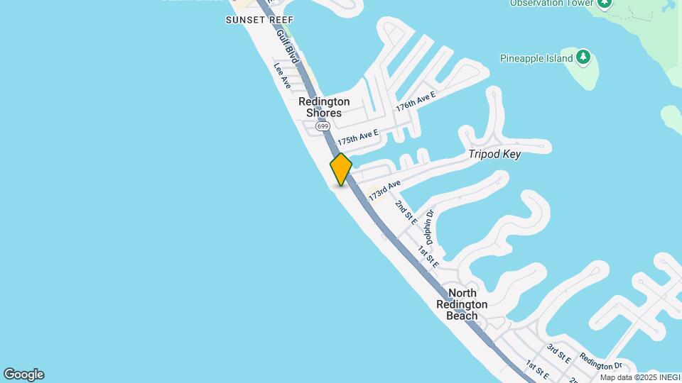 17400 Gulf Blvd Map and Location Details