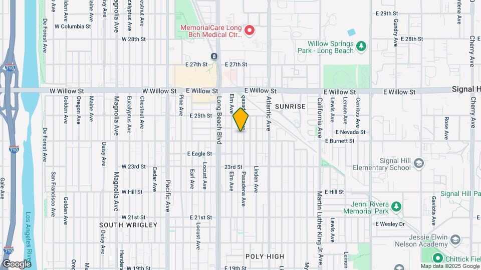 2427 Pasadena Ave Map and Location Details