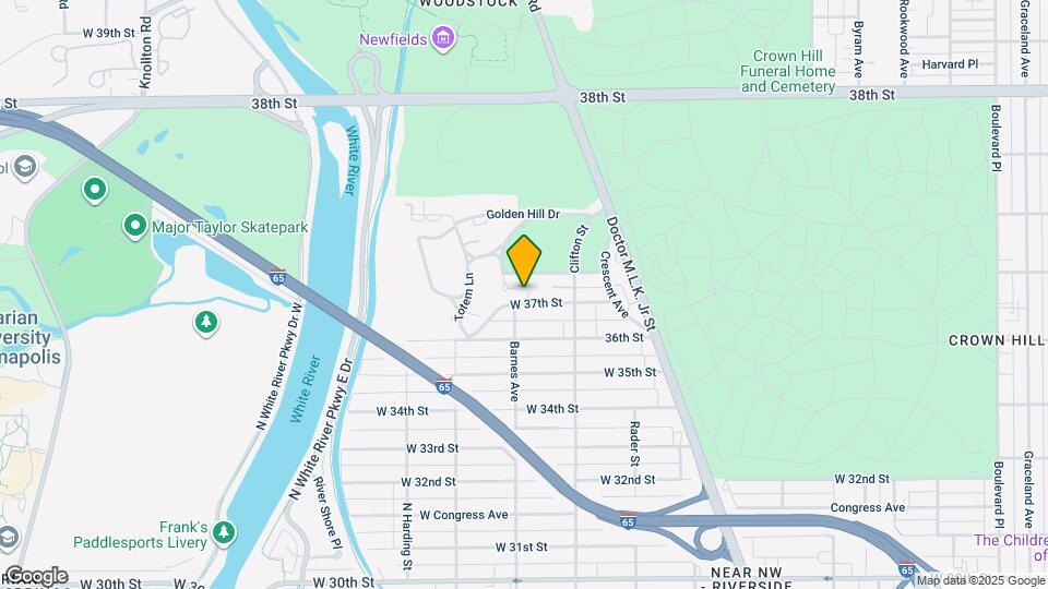 1154 W 37th St Map and Location Details