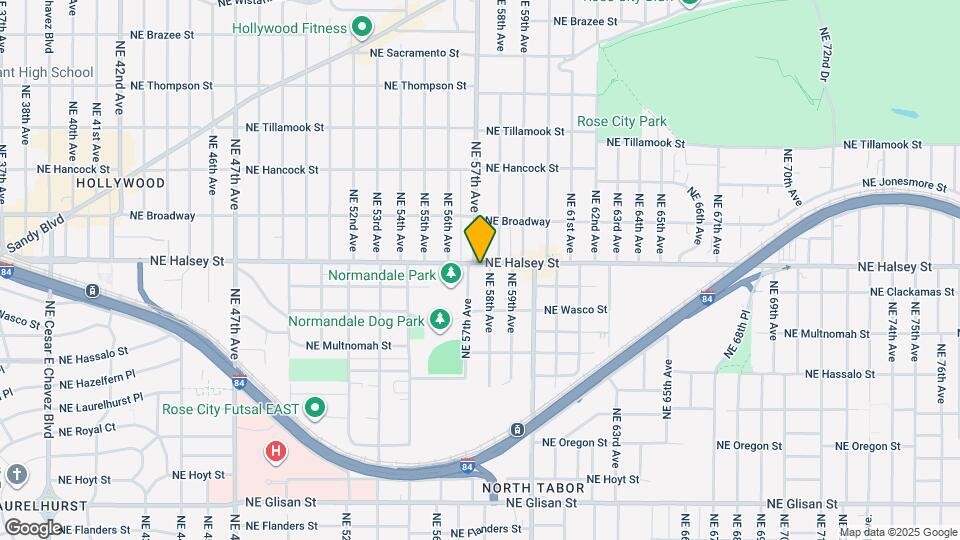 5722-5724-5724 NE Halsey St Map and Location Details
