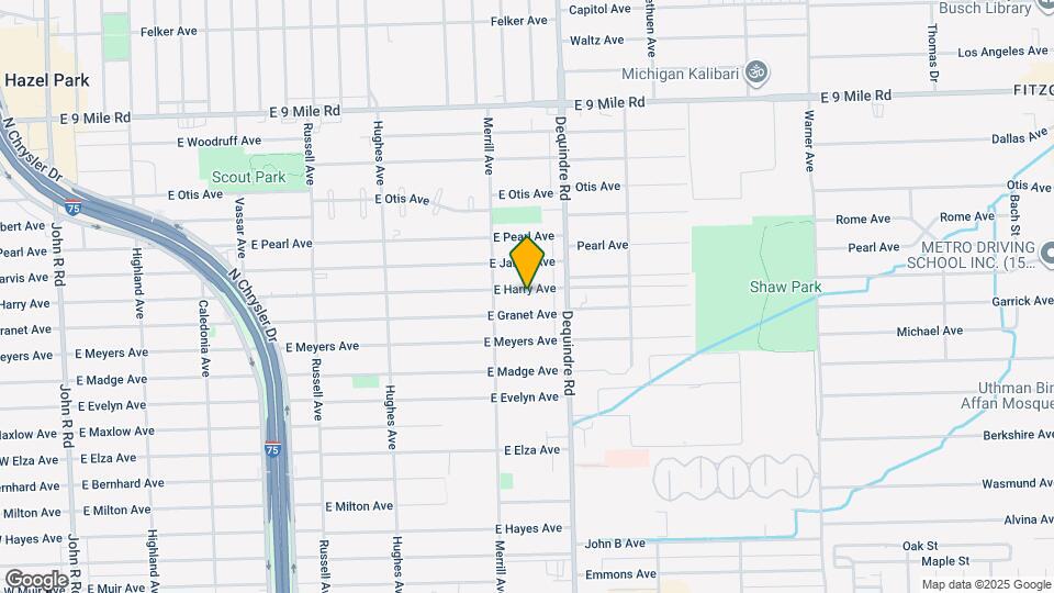 1760 E Harry Ave Map and Location Details