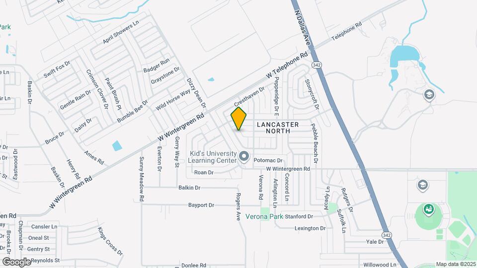 1045 Pepperidge Dr Map and Location Details