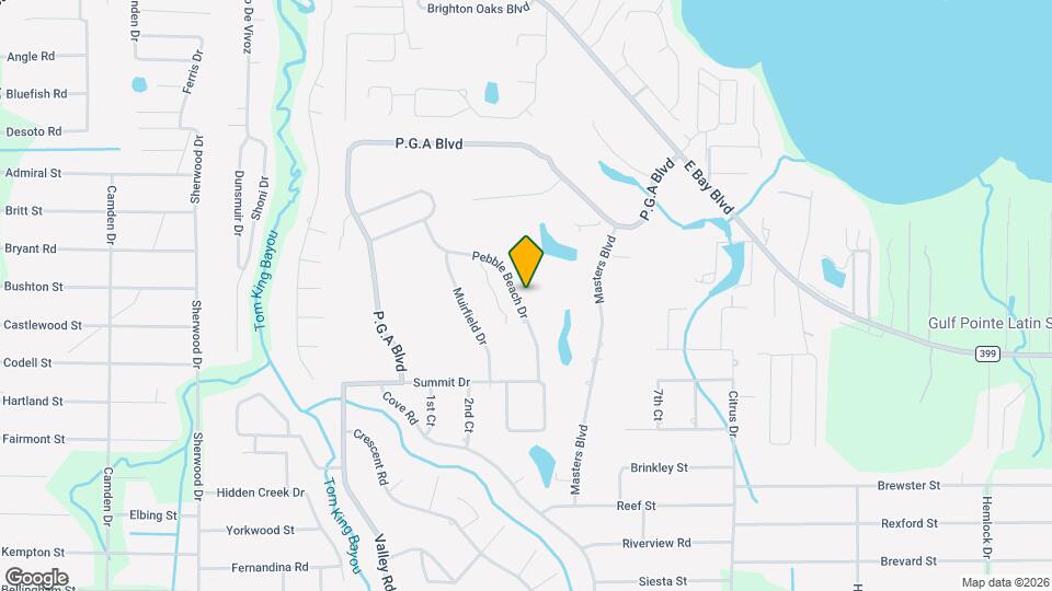 2760 Pebble Beach Dr Map and Location Details