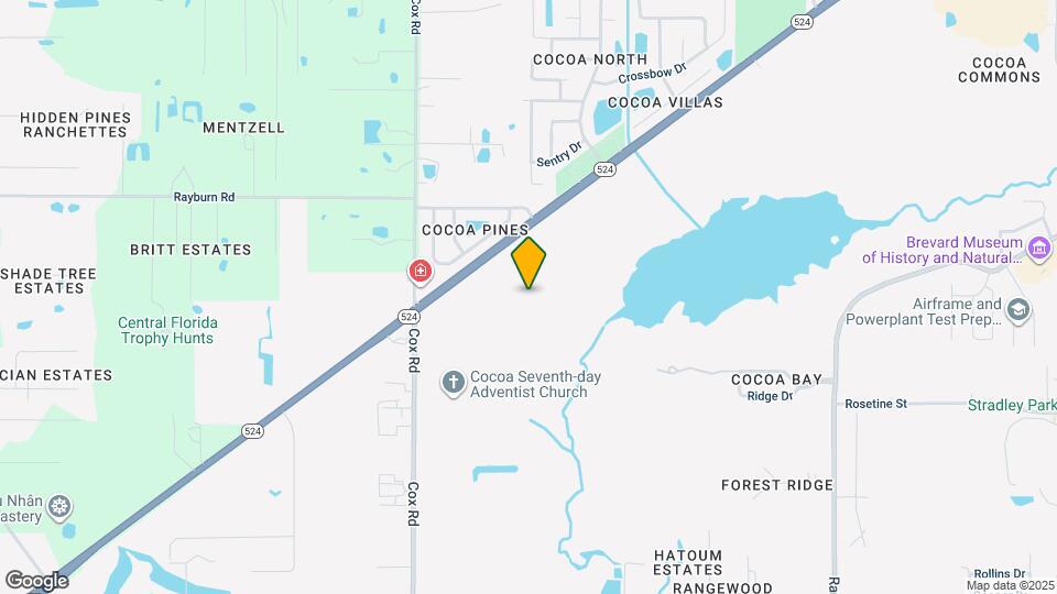 Arbours at Cocoa Landing Map and Location Details