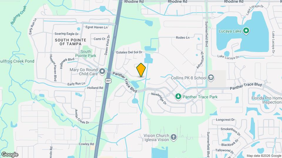 10725 Banfield Dr Map and Location Details
