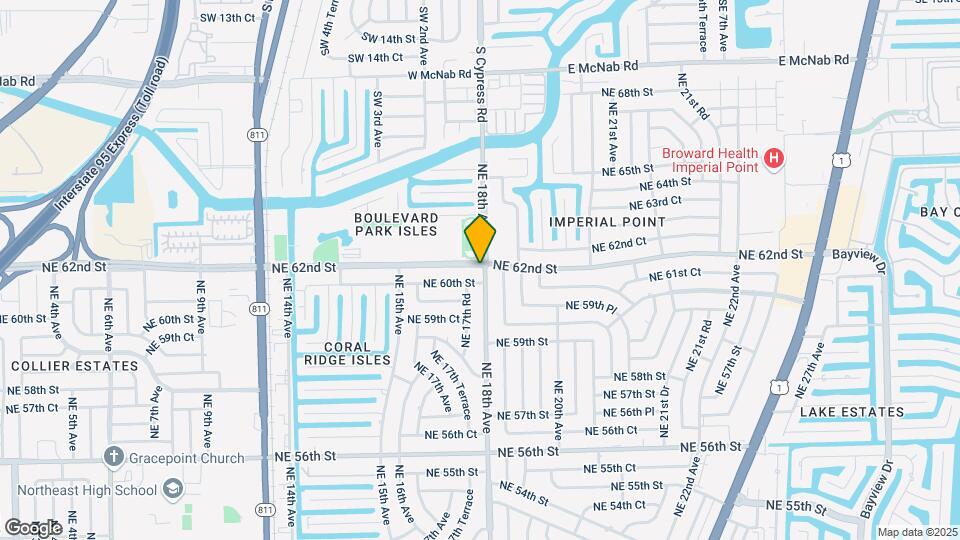 1730 NE 62nd St, Unit 8 Mapa y Detalles de la Ubicación