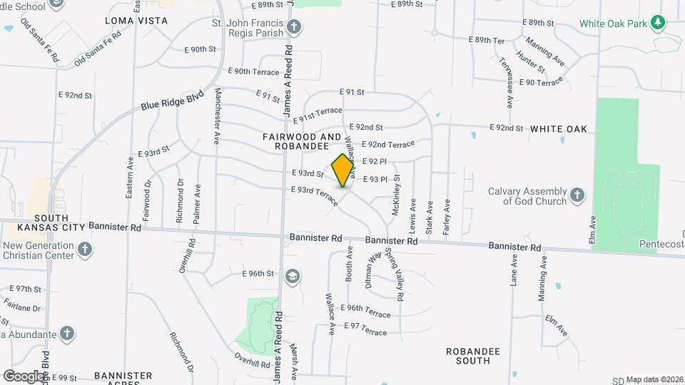 8413 E 93rd St Mapa y Detalles de la Ubicación