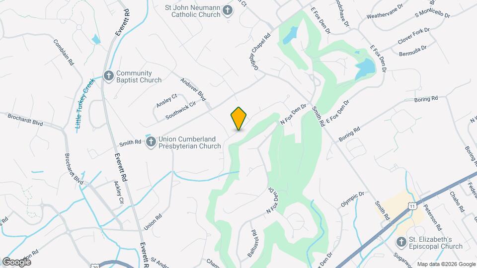 517 Augusta National Way Map and Location Details