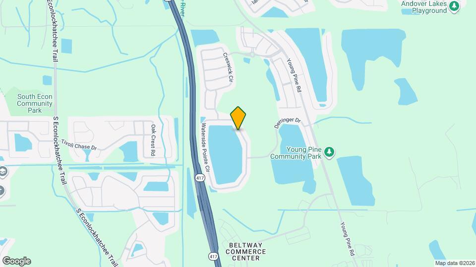 4506 Waterside Pointe Cir Map and Location Details