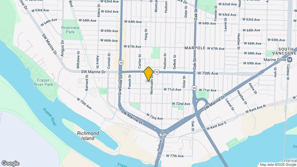 8679 Montcalm St Map and Location Details