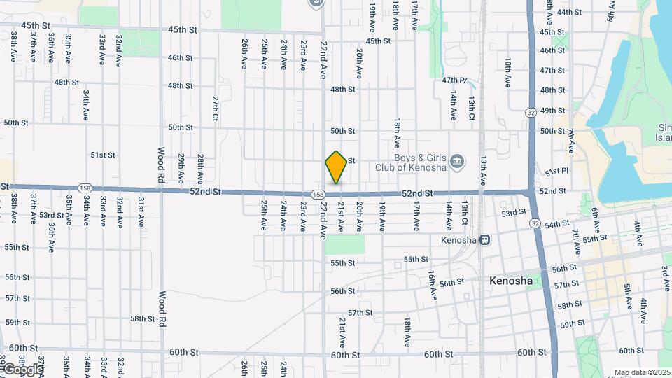 2106 52nd St Map and Location Details