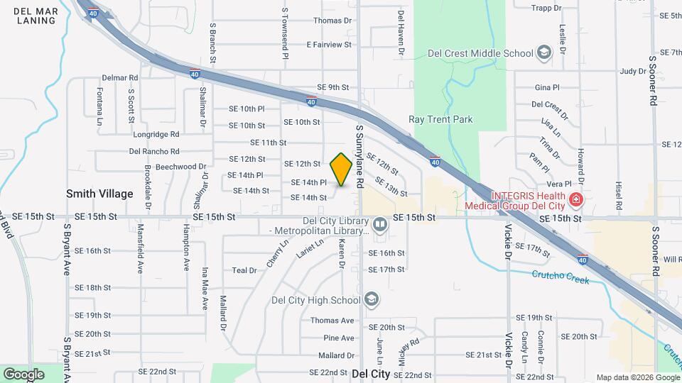 4118 SE 14th St Map and Location Details