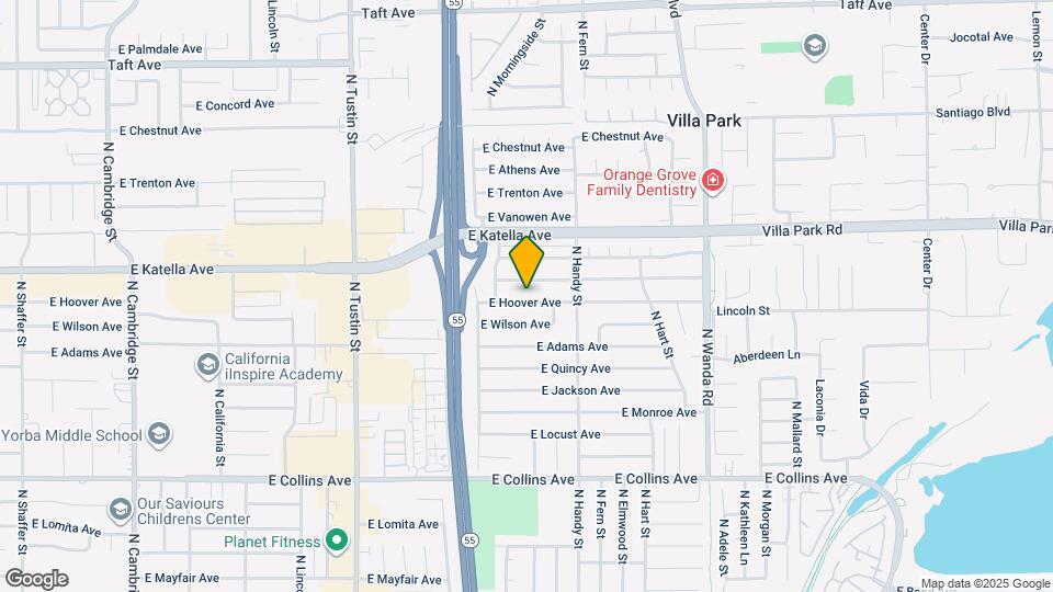 2301 E Hoover Ave Map and Location Details