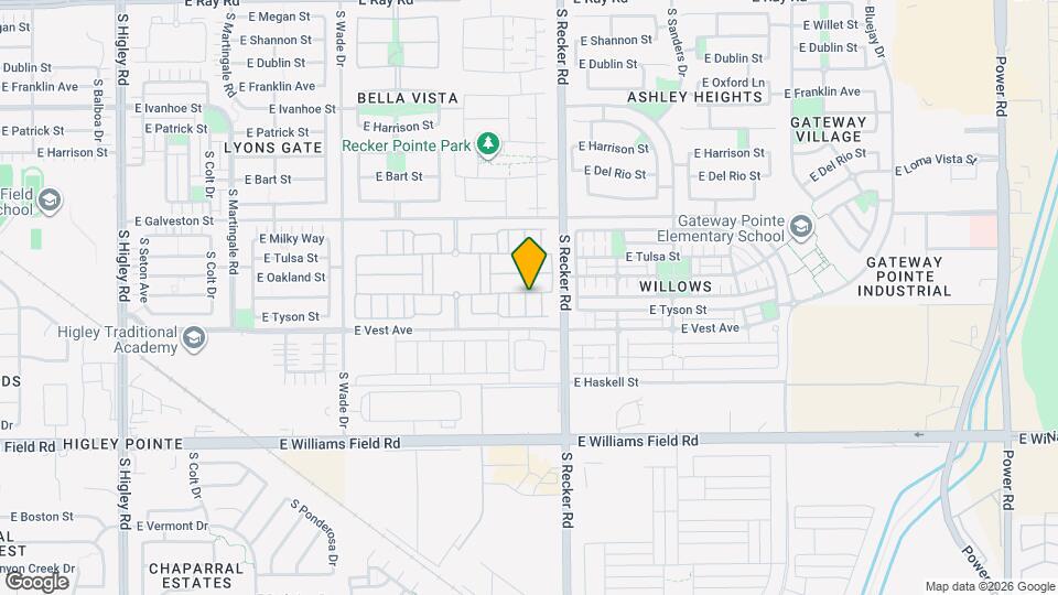 3933 E Perkinsville St Map and Location Details