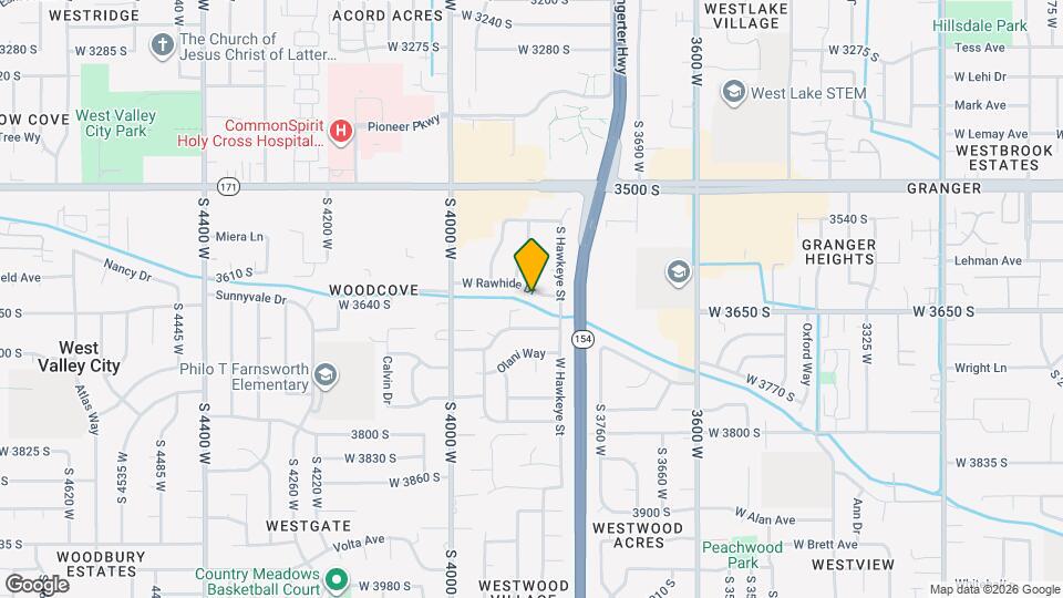 3865 W Rawhide Dr Map and Location Details