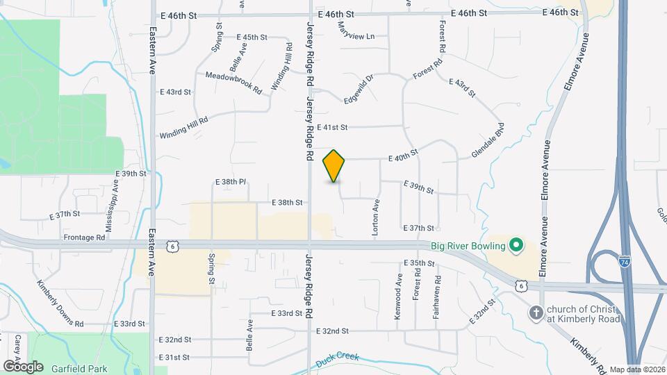 3816 Ridgewood Dr Map and Location Details